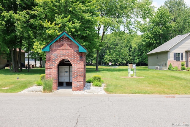 3409 Ancient Dr, Port Huron, MI 48060 - surrounding community featuring mail area and a yard