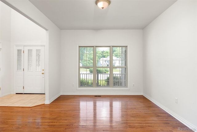 3409 Ancient Dr, Port Huron, MI 48060 - unfurnished room with wood finished floors and baseboards