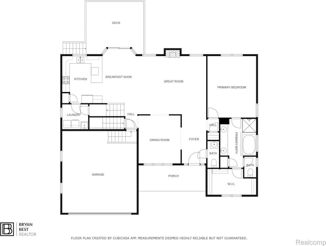 3409 Ancient Dr, Port Huron, MI 48060 - view of home floor plan