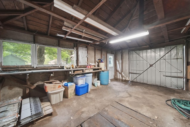 538 S Jackson St, Hanover, MI 49241 - view of garage