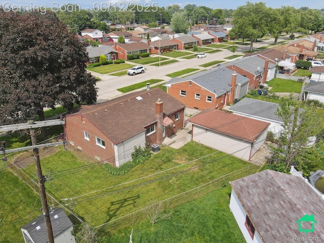 32703 Anita Dr, Westland, MI 48185 - aerial perspective of suburban area