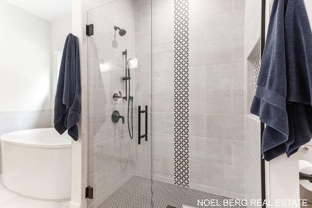 18153 Newgate Ln, Spring Lake, MI 49456 - full bath with a stall shower