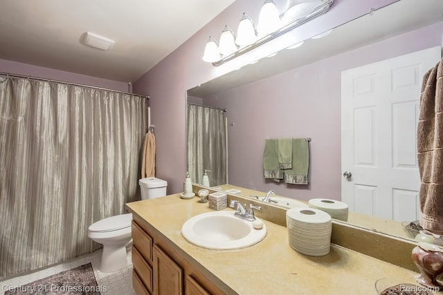 4851 Shoreline Blvd, Waterford, MI 48329 - bathroom featuring vanity and toilet