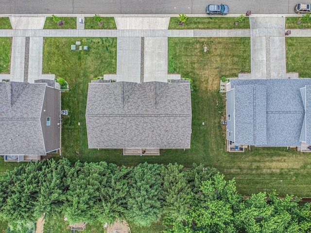 1047 Rebecca St, Marshall, MI 49068 - bird's eye view