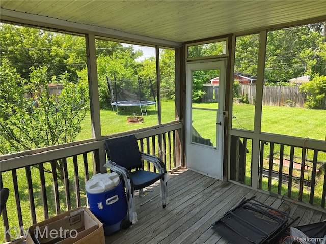 29827 Oakwood St, Inkster, MI 48141 - view of sunroom