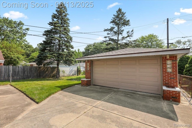 9243 Cornell St, Plymouth, MI 48180 - view of detached garage