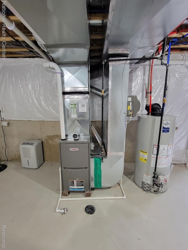 51485 Maple Leaf Dr, Macomb, MI 48042 - utilities with gas water heater