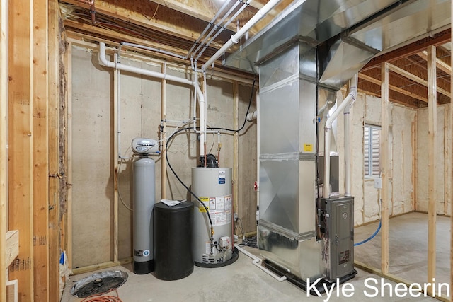 8060 Hunters Xing, Kalamazoo, MI 49009 - utilities featuring gas water heater and heating unit
