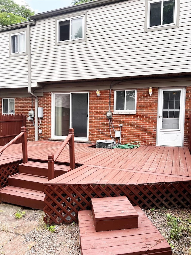 25731 Salem Ct Unit 63, Roseville, MI 48066 - view of wooden terrace