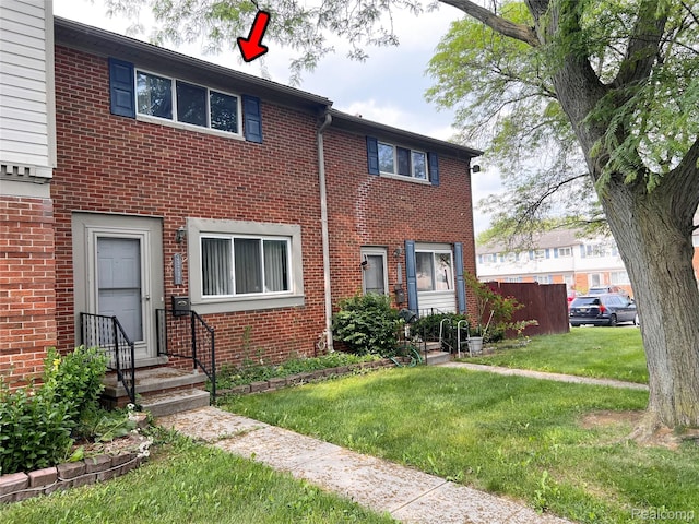 25731 Salem Ct Unit 63, Roseville, MI 48066 - multi unit property with a front yard and brick siding