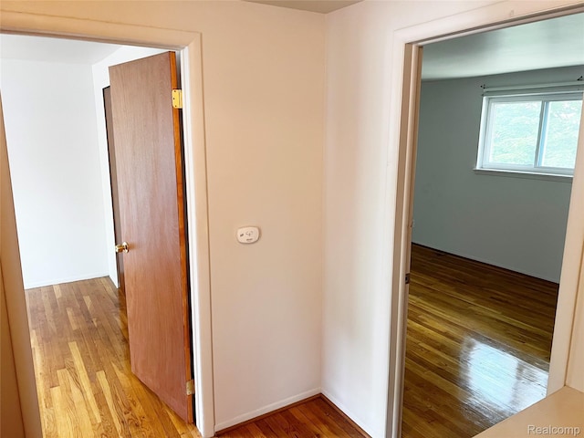 25731 Salem Ct Unit 63, Roseville, MI 48066 - hallway with wood finished floors