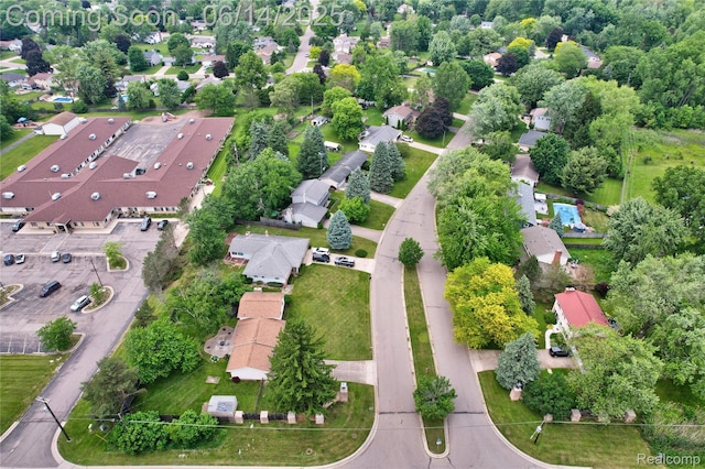 5388 N Georgetown Rd, Grand Blanc, MI 48439 - aerial view of property and surrounding area featuring nearby suburban area