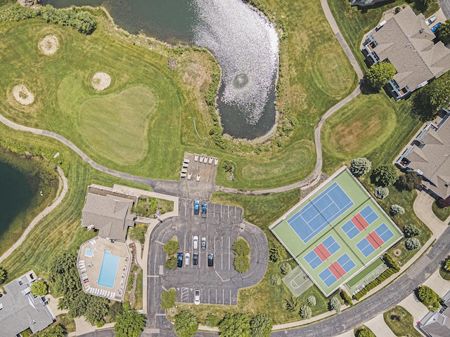 1300 St Andrews Dr, Holland, MI 49423 - aerial view of property's location with a large body of water
