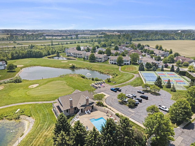 1300 St Andrews Dr, Holland, MI 49423 - bird's eye view of a large body of water and a pool