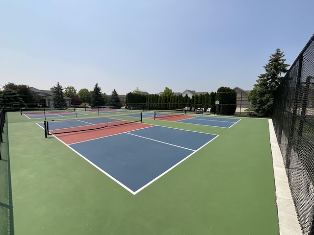 1300 St Andrews Dr, Holland, MI 49423 - view of tennis court with community basketball court