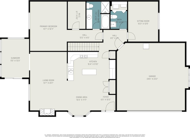 1300 St Andrews Dr, Holland, MI 49423 - property floor plan