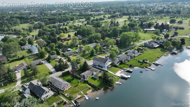 571 Dunleavy Dr, Highland, MI 48356 - view of property location featuring a nearby body of water
