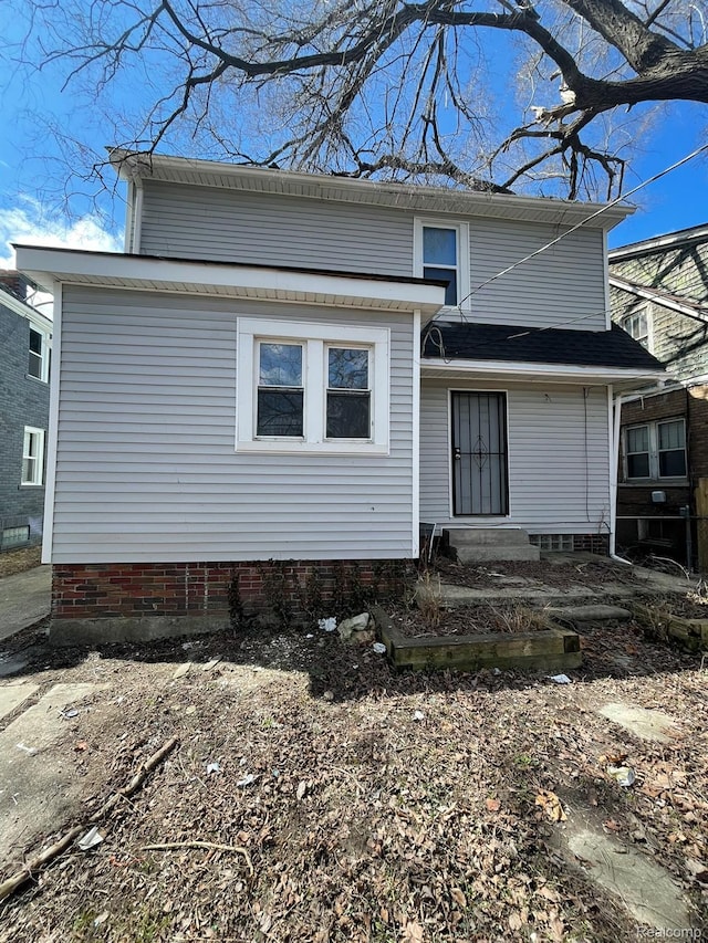 4368 Buckingham Ave, Detroit, MI 48224 - back of house featuring entry steps
