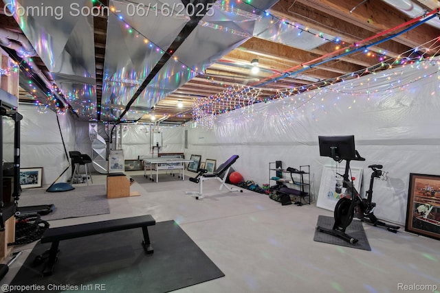 1044 Hazel, Birmingham, MI 48009 - workout room with heating unit