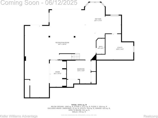 10993 Stoney Point Dr, South Lyon, MI 48178 - floor plan / room layout
