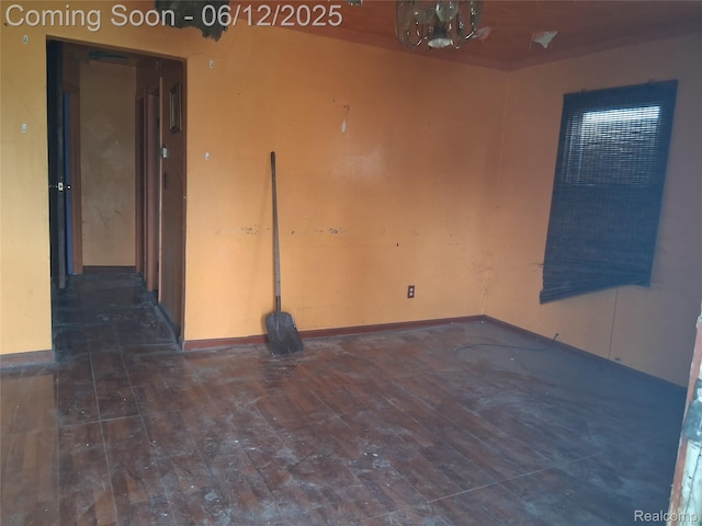 709 E Margaret St, Highland Park, MI 48203 - empty room with hardwood / wood-style flooring