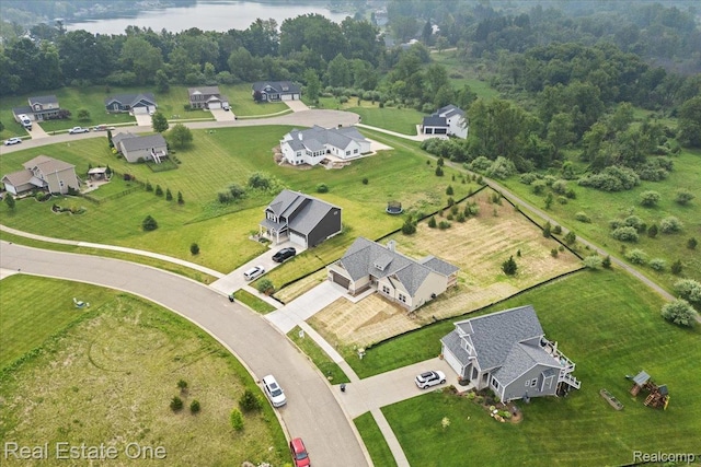 2763 Clivedon Rd, Howell, MI 48843 - aerial perspective of suburban area