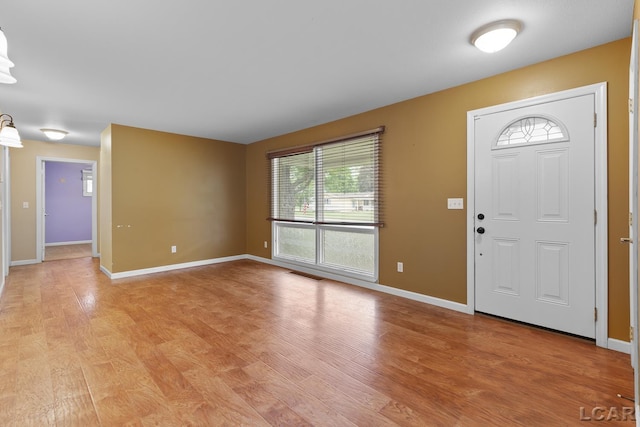 345 Alexander Dr, Adrian, MI 49221 - entryway with plenty of natural light, light wood-type flooring, and baseboards