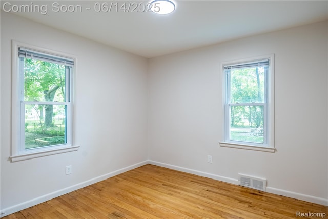17330 Five Points St E, Dearborn, MI 48240 - unfurnished room with plenty of natural light and light wood finished floors