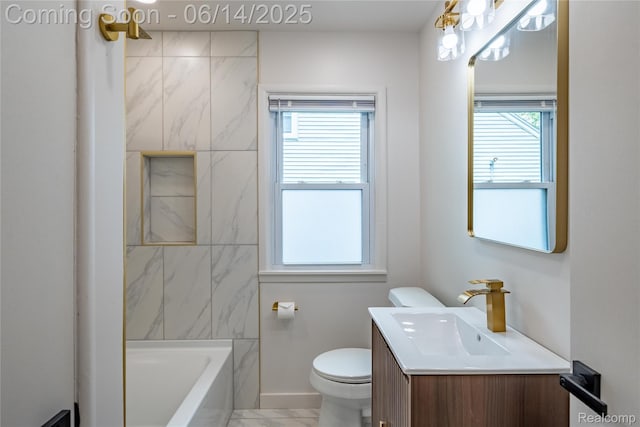 17330 Five Points St E, Dearborn, MI 48240 - full bath featuring vanity and bathtub / shower combination