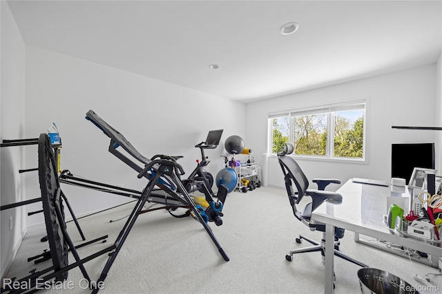 3856 Pine Lake Knoll Dr, West Bloomfield, MI 48324 - office space featuring carpet flooring and recessed lighting