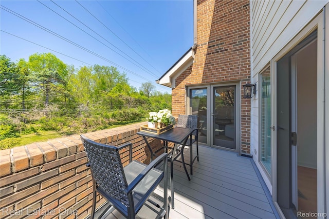 3856 Pine Lake Knoll Dr, West Bloomfield, MI 48324 - view of wooden deck
