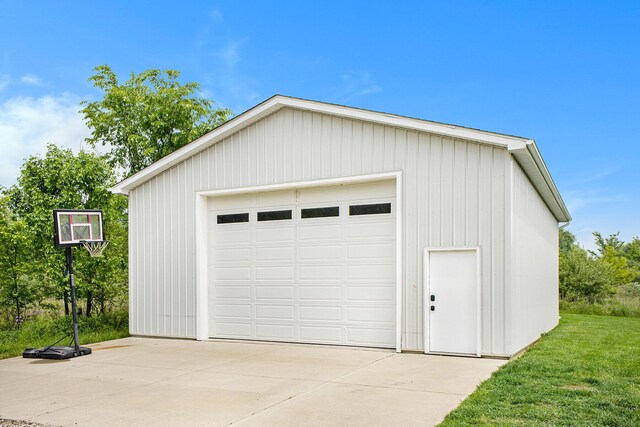 2958 S Edgar Rd, Mason, MI 48854 - view of detached garage