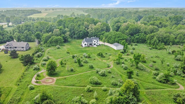 2958 S Edgar Rd, Mason, MI 48854 - view of property location featuring a forest and rural landscape