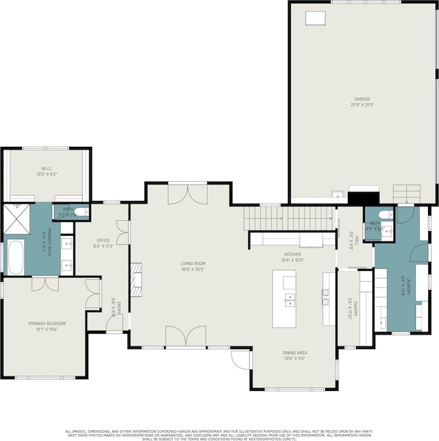 2958 S Edgar Rd, Mason, MI 48854 - property floor plan