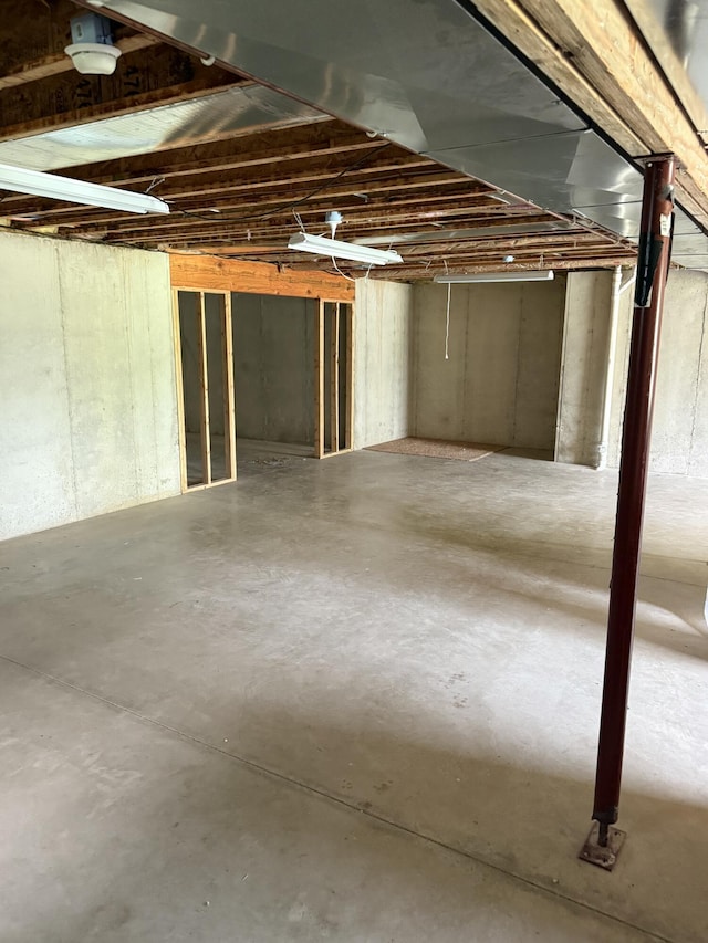 12 Picardy Pl, Hillsdale, MI 49242 - view of unfinished basement
