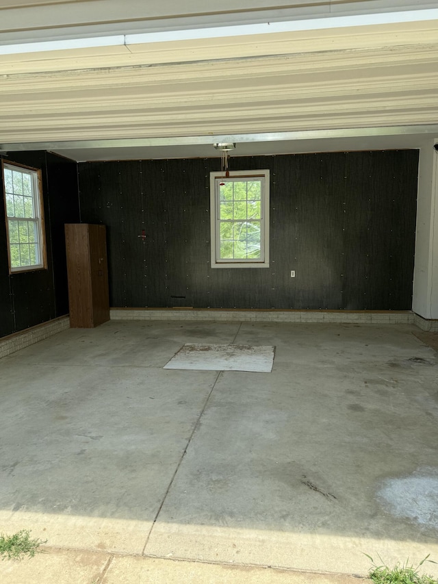 12 Picardy Pl, Hillsdale, MI 49242 - garage with wood walls
