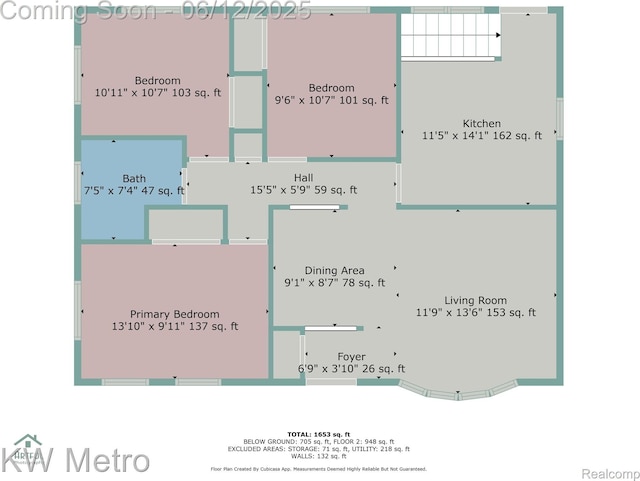 20320 Martin Rd, Saint Clair Shores, MI 48081 - view of property floor plan