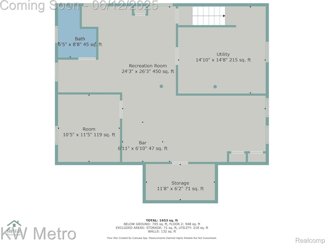 20320 Martin Rd, Saint Clair Shores, MI 48081 - view of property floor plan
