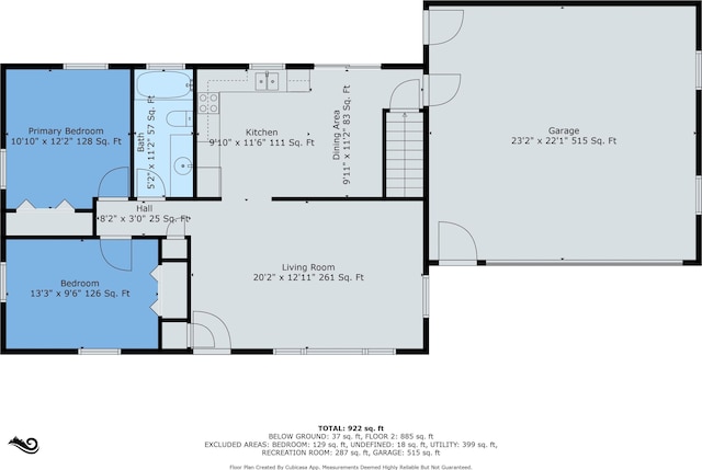 2794 W Park Ln, Benton Harbor, MI 49022 - property floor plan