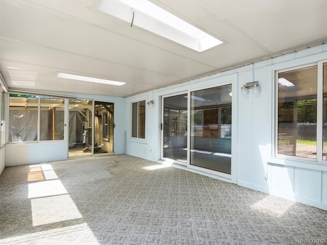 28212 Shock St, Saint Clair Shores, MI 48081 - unfurnished sunroom with carpet