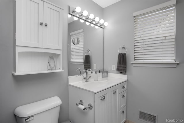 6532 Turtle Walk, Clarkston, MI 48346 - half bathroom featuring toilet and vanity