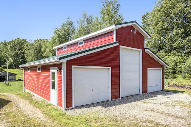 14894 L Dr N, Marshall, MI 49068 - view of detached garage