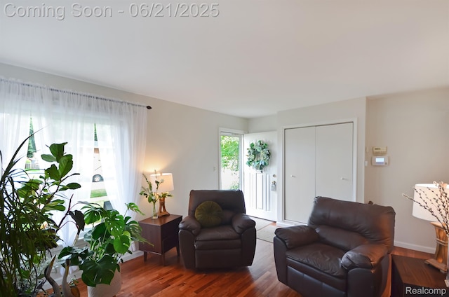 43475 Deborah Dr, Sterling Heights, MI 48313 - living area featuring wood finished floors