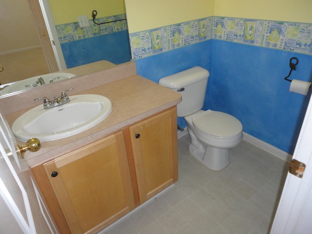 2856 Barclay Way, Ann Arbor, MI 48105 - bathroom featuring vanity and toilet