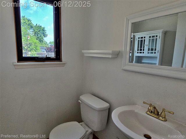 9498 Bassett St, Livonia, MI 48150 - bathroom with a sink and toilet
