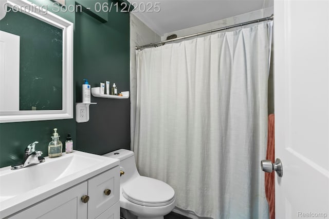 23083 Tawas Ave, Hazel Park, MI 48030 - bathroom featuring vanity and a shower with shower curtain