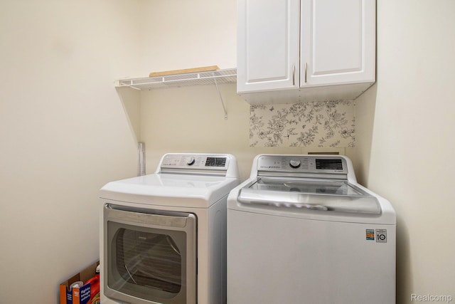 49761 Courtyard Ln, Canton, MI 48188 - washroom with independent washer and dryer and cabinet space