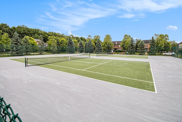 49761 Courtyard Ln, Canton, MI 48188 - view of tennis court with community basketball court