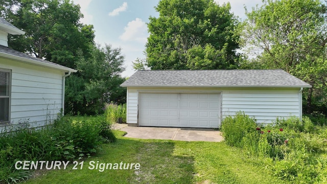 107 E Johns St, Durand, MI 48429 - view of detached garage