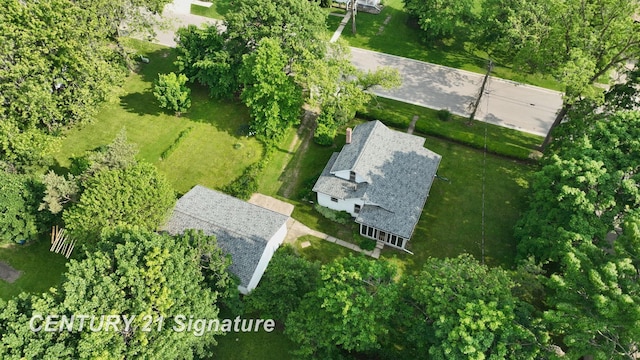 107 E Johns St, Durand, MI 48429 - aerial overview of property's location